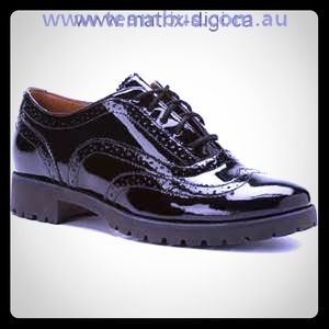 Sperry patent leather top sider